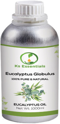 

Ks Essentials 100% Pure & Natural Eucalyptus Essential Oil ( Eucalyptus Globulus) (1000 Ml)(1000 ml)