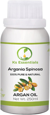 

Ks Essentials 100% Pure Argan Carrier Oil (Argania Spinosa) (250 Ml) Hair Oil(250 ml)