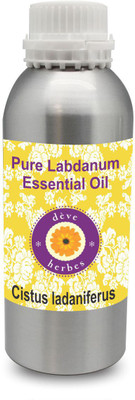 

Deve Herbes Pure Labdanum Essential Oil 630ml (Cistus ladaniferus) 100% Natural Therapeutic Grade Steam Distilled(630 ml)