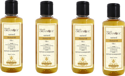 

Khadi Organique KhadiOrganique Oilve Oil - Pack Of 4 (210ml)(840 ml)