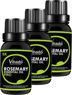 

VIHADO Rosemary Essential oil (15 ML) (Pack of 3)(15 ml)