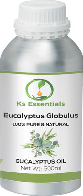 

Ks Essentials 100% Pure & Natural Eucalyptus Essential Oil ( Eucalyptus Globulus) (500 Ml)(500 ml)