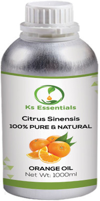 

Ks Essentials 100% Pure Orange Essential Oil ( Citrus Sinensis ) (1000 Ml)(1000 ml)
