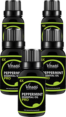 

VIHADO Pure Premium Quality PepperMint Essential Oil (30 ML) (Pack of 5)(30 ml)
