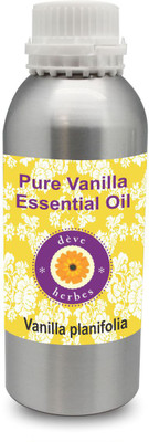 

Deve Herbes Pure Vanilla Essential Oil (Vanilla planifolia) 100% Natural Therapeutic Grade Steam Distilled..(1250 ml)