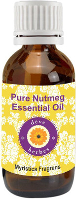 

Deve Herbes Pure Nutmeg Essential Oil - Myristica Fragrans(10 ml)