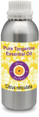 

Deve Herbes Pure Tangerine Essential Oil 630ml (Citrus reticulata) 100% Natural Therapeutic Grade Steam Distilled(630 ml)