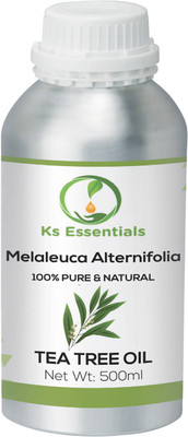 

Ks Essentials 100% Pure Tea Tree Essential Oil (Melaleuca Alternifolia) (500 Ml)(500 ml)