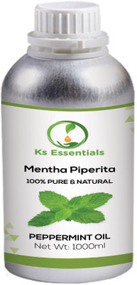 

Ks Essentials 100% Pure & Natural Peppermint Essential Oil (Mentha Piperita) (1000 Ml)(1000 ml)