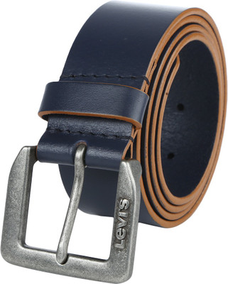 

Levi's Men Casual Blue Genuine Leather Belt