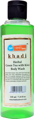 

Khadi Mart Green Tea Kiwi Body Wash - 210 mL(210 ml)