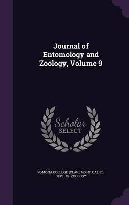 Journal of Entomology and Zoology, Volume 9(English, Hardcover, unknown)
