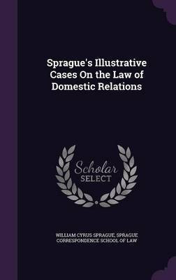 Sprague's Illustrative Cases On the Law of Domestic Relations(English, Hardcover, Sprague William Cyrus)