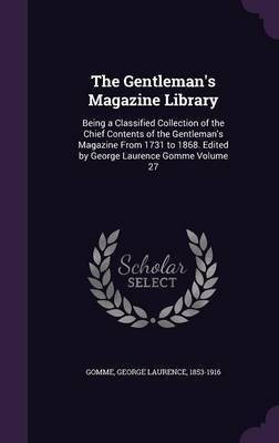 The Gentleman's Magazine Library(English, Hardcover, unknown)