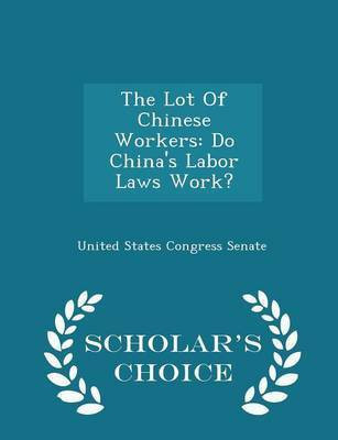 The Lot of Chinese Workers(English, Paperback, unknown)