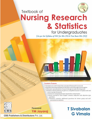 Textbook of Nursing Research & Statistics for Undergraduate(English, Paperback, T Sivabalan, G Vimala)