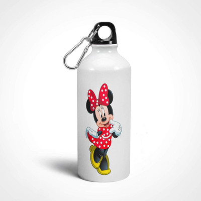 

iKraft Cute Funny Cartoon Printed Sipper Bottle-White-600ml Aluminium Water Bottle 600 ml Sipper(Pack of 1, White)