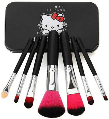 

MAC BB PLUS Authentic Woman Make-up brush set 7 pcs Mini Pink brush set (Pack of 7)(Pack of 7)