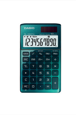 

Casio SL-1000TW-GN Portable Basic Calculator(10 Digit)