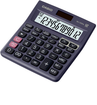 

Casio MJ-120Da Desktop Basic Calculator(12 Digit), Grey