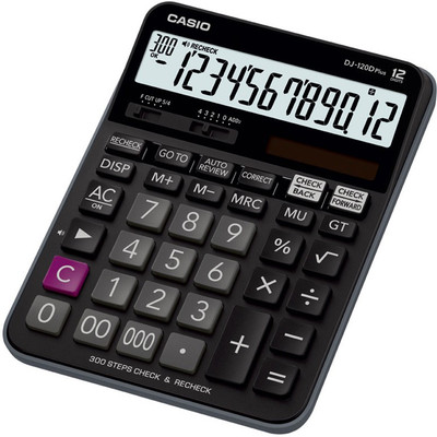 CASIO DJ-120DPLUS Desktop Basic  Calculator(12 Digit)