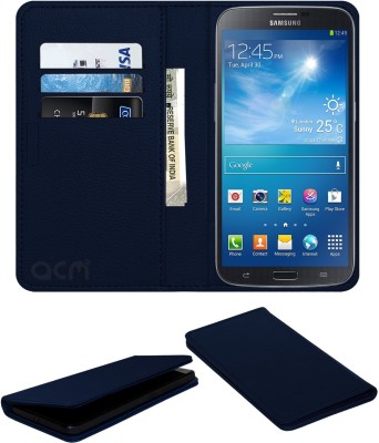 ACM Flip Cover for Samsung Galaxy Mega 5.8(Blue, Cases with Holder, Pack of: 1)