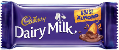 

Cadbury Dairy Milk Roast Almond Chocolate Bar, 36 gm Pack of 12 Bars(Pack of 12, 432 g)