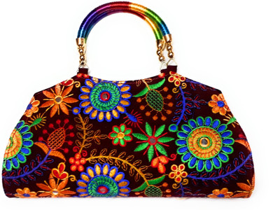 

Unique Fashion Casual, Party, Formal Maroon, Multicolor Clutch
