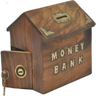 

vilton BX-007-VEB Coin Bank(Brown)