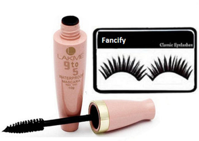 

Fancify Eyelashes with 9to5 Waterproof Mascara(Set of 2)