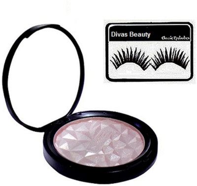 

Divas Beauty Eyelashes, Mac Fit Powder Illuminator(Set of 2)