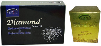 

Pink Root DIAMOND KIT 83G WITH GOLD BLEACH 50G(Set of 2)