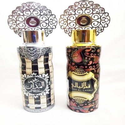 

ARABIYAT ZAHOOR AL MADAEN AND QAMAR AL LAYALI Perfume Body Spray - For Men & Women(400 ml, Pack of 2)