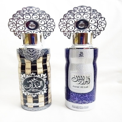 

ARABIYAT ZAHOOR AL MADAEN AND ASRAR AL LAIL Perfume Body Spray - For Men & Women(400 ml, Pack of 2)