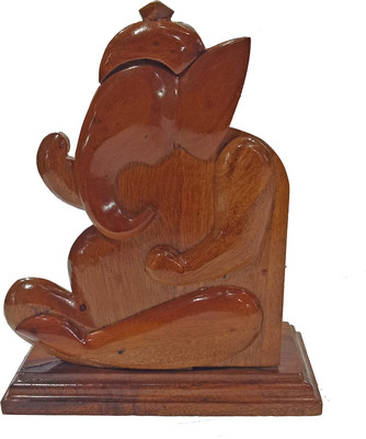 

Fully 1 Compartments wooden Superior Quality , Pen Holder, Pen Stand For Office , Schools, Home, Brown Color(Brown)