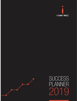 

I CAN-I WILL Regular Planner/Organizer(Success Planner 2019, Black, Pack of 3)
