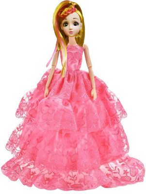 

Sanyal Awesome and Gorgeous Princess Doll with Pretty Gown and Fashion Accessories for Kids (Multicolored)(Multicolor)