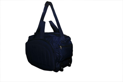 One Up (Expandable) Blue Wheeler Travel Duffel Bag 02 Duffel Strolley Bag(Blue)