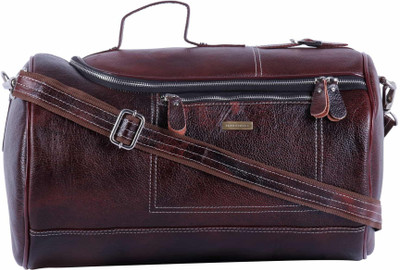

Brand Leather BL501 Gym Bag(Brown)