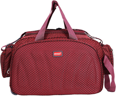

Bright Luggage BRI-DFC-002 Duffel Strolley Bag(Red)