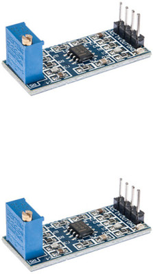 

KitsGuru (Set of 2)LM358 100 times gain Signal amplification amplifier Operational Amplifier Module Electronic Components Electronic Hobby Kit