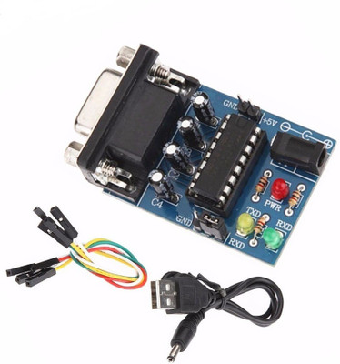 

ARDUINO M066 RS232 To TTL Converter Module COM Serial Board MAX232CPE Transfer Chip Micro Controller Board Electronic Hobby Kit
