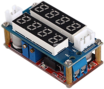 

ARDUINO M122 CC/CV Display Step Down 5A Adjustable Module LED Panel Volt & Ammeter Meter Electronic Hobby Kit