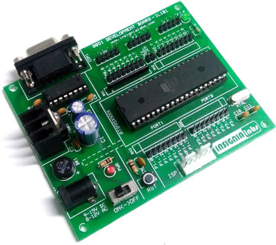 

INSIGNIA LABS 8051 DEVELOPMENT BOARD WITH AT89S52 AND MAX232 Educational Electronic Hobby Kit