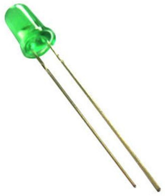

KitsGuru 50 Pcs GREEN LED 5mm Electronic Components Electronic Hobby Kit