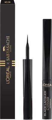 

L'Oreal Paris Superliner Black Lacquer, Sabyasachi Collection 6 ml(Black)