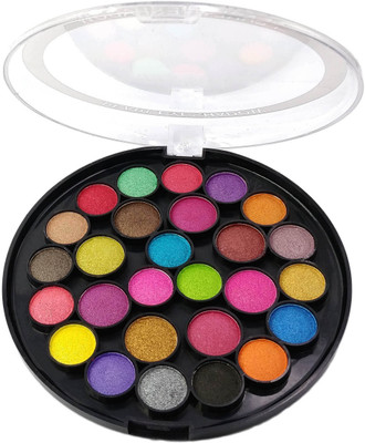 

One Personal Care 27 in 1 Pearl Eye Shadow (Fluorescence & Shimmer) 30 g(Multicolor, Brown, Yellow, Purple, Gold, Pink, Blue, Red, Black, Grey, Orange)