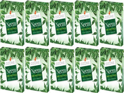 

Ozone Neem Dry Face Pack of 10 (25 g. X 10)(250 g)