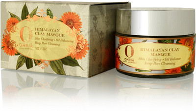 

Ohria Ayurveda Ayurveda Himalayan Clay Masque For Skin Clarfing , Oil Balancing & Deep Pore Cleansing(50 g)