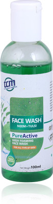 

TCM Face Wash Neem & Tulsi Pure Active High Forming Face Wash(100 ml)